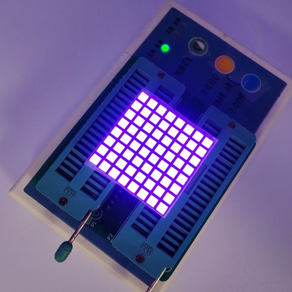 Ultra Bright Purple LED Square Dot Matrix Display for Elevators