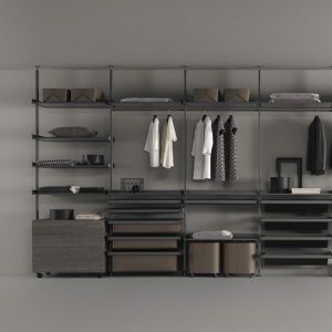 China Modular Custom Wooden Bedroom Walk In Modern Wardrobe Closets wholesale