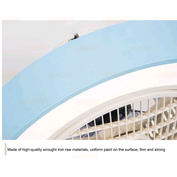 Macaron Fan ceiling with remote control dimming 19 inch fan lamp for girl bedroom modern ceiling fan light(WH-VLL-14)