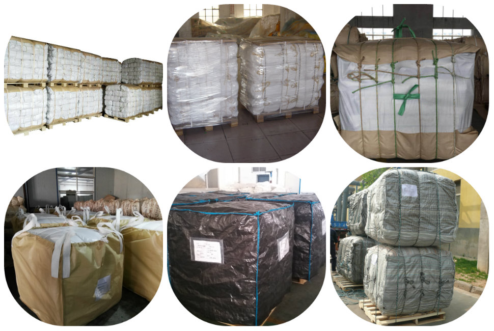 Sea Bulk Container Liner PP Jumbo Bag 1.5 Ton Jumbo Bag 4 Loops Side Seam