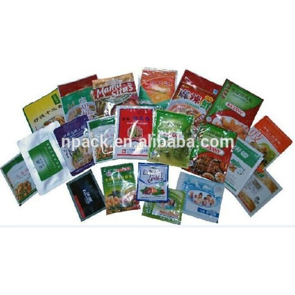 Food Factory 4 Side Sealing Automatic Tomato Paste packing Machine