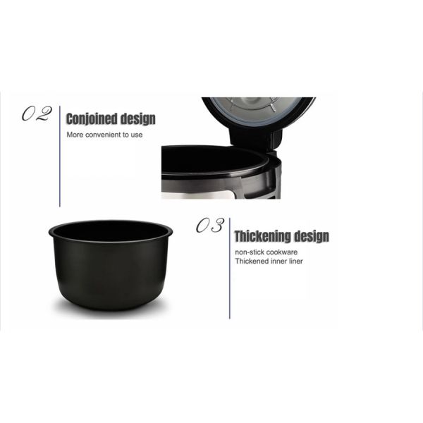 Okicook 15.5" Top 15L Commercial Rice Warmers Container