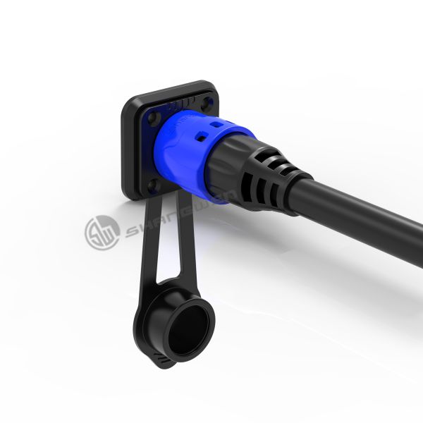 M19 IP67 Power Connector Multiple 5 Pin Socket Connector Waterproof RoHS