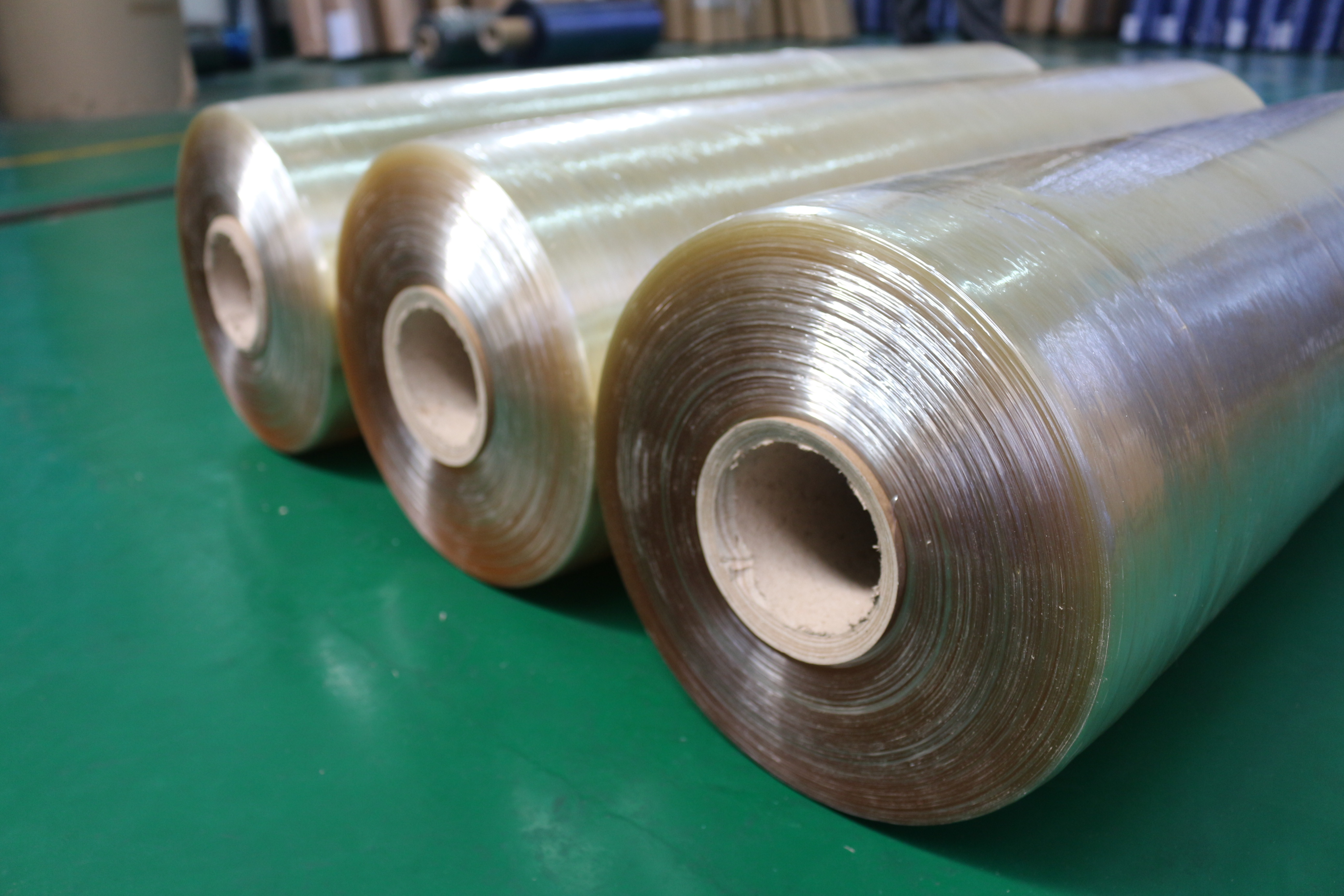 China Non Sticky PVC Transparent Sheet for Mattress Roll Pack Moisture Proof on sale