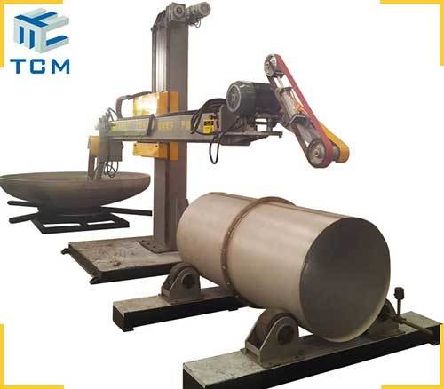 Quality Steel Tank Polishing Machine Surface Automatic Grinding Machine Shell Polisher for sale