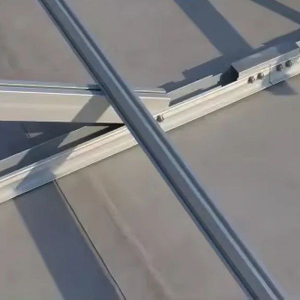 Natural C Shaped Solar Panel Roof Mounting Brackets For Large Scale Installations