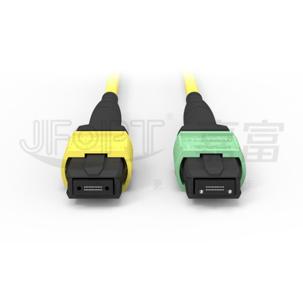 288 Cores 12 Sub Unit Multimode OM3-300 Mpo Cable OFNR OFNP MPO PC Fiber Optic Trunk
