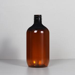 China 22/410 Neck Amber Boston Round PET Plastic Bottle Preform 300ml wholesale