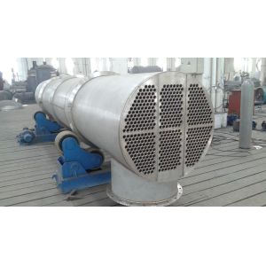 220 Volt Industrial Heat Exchanger / Vertical Shell And Tube Condenser