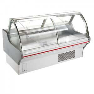 China Lifting Doors Deli Display Refrigerator Showcase R22 / R404a With Dynamic Cooling wholesale