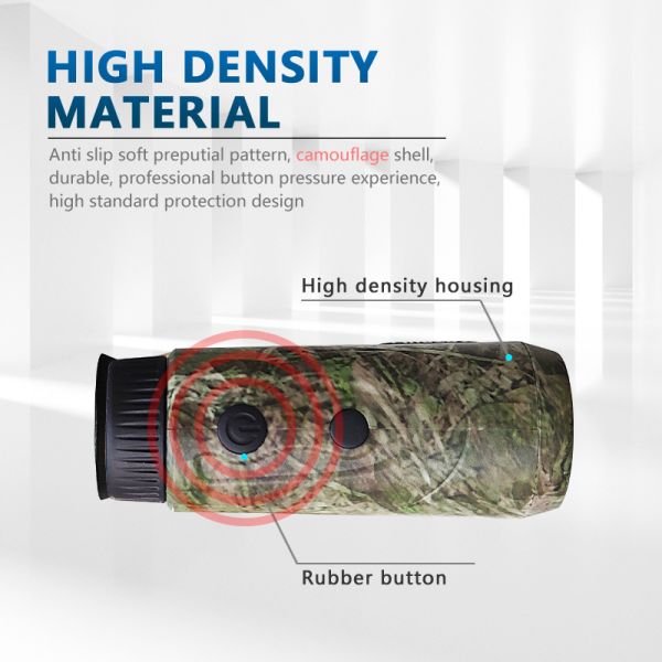 Camouflage 6X Digital Golf Rangefinder For Hunting Telescope Ranging