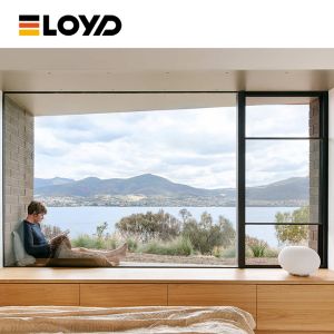 Eco-Friendly Fixed Aluminum Window with Recycled Materials