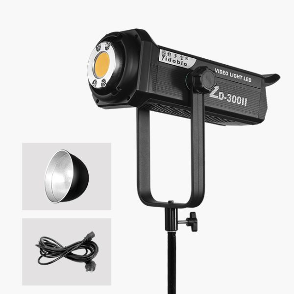 300w high power LED photography light dual color temperature 2700K-7500K suitable for studio shooting outdoor photography fill light