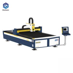 China Single Platform Cnc Fiber Laser Cutting Machine , Metal Sheet Cutter 1000W 1500W 2000W on sale