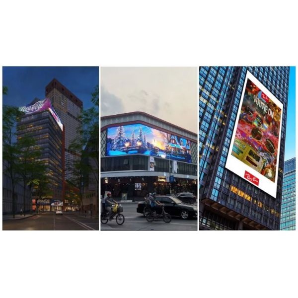 Transparent 60% P7.9-10.4\P15.625mm LED Advertising Screen With See Through Glass For Shopping Mall