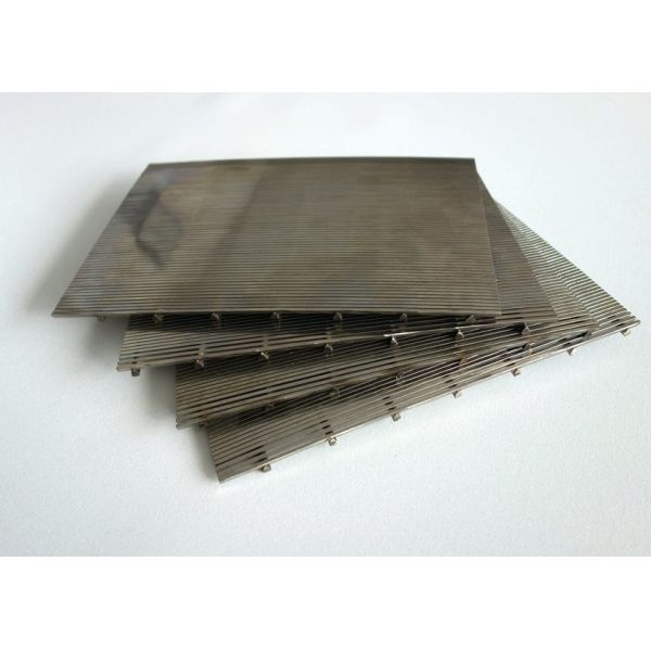 wedge wire screen panel or v wire filter plate or johnson screen plate / arc screen plate / sieve bend screens