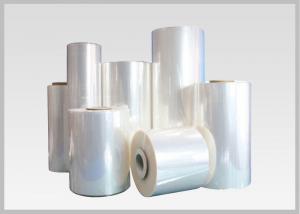 China 35 Mic Clear Soft Pvc Shrink Film Rolls , Heat Shrink Wrap Film With Blow Molding wholesale