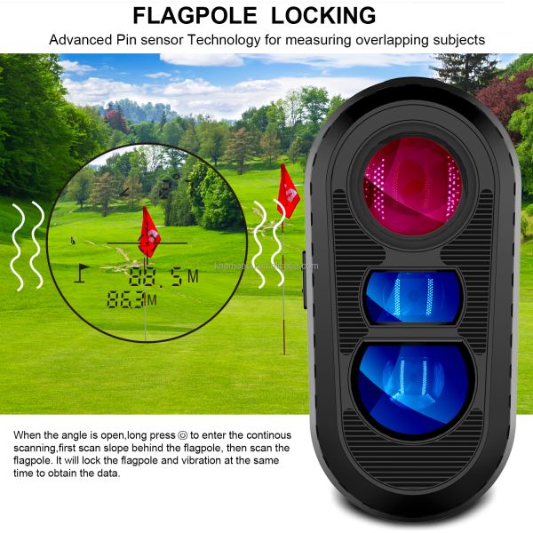 golf laser rangefinder telescope Mounted Range Finder mini handheld laser rangefinder slope