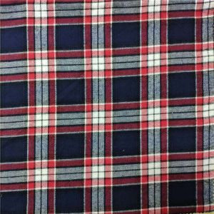 China Breathable Cotton 32X32 Yarn Dyed Plaid Cotton Fabric Grid Pattern wholesale