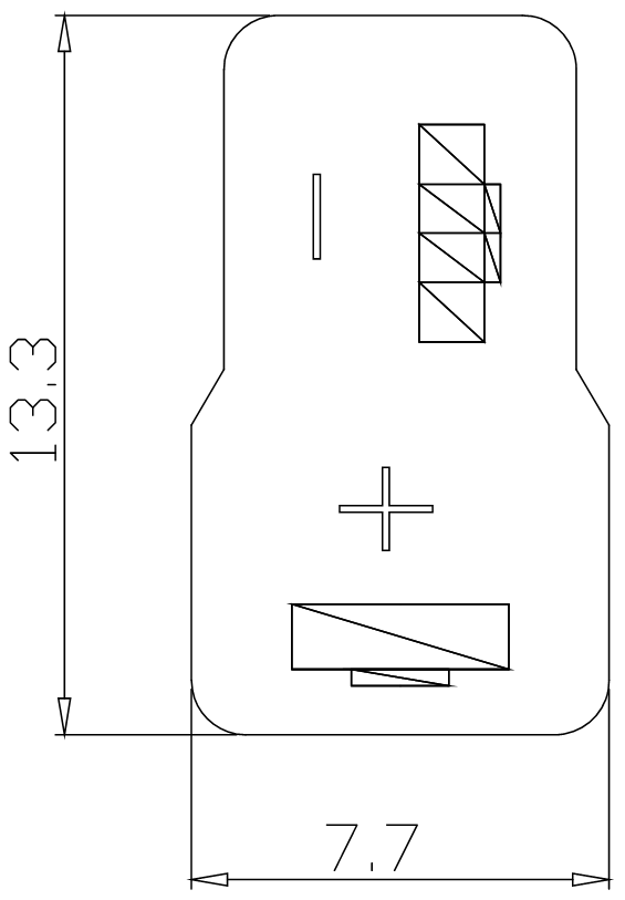 Red T Deans Connector Male Female Connector T Plug For RC Lithium Polymer Battery ESC Helicopter
