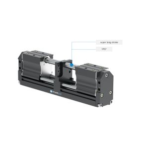 IP67 Two Jaw Parallel Pneumatic Gripper In Robotics Aluminum Alloy