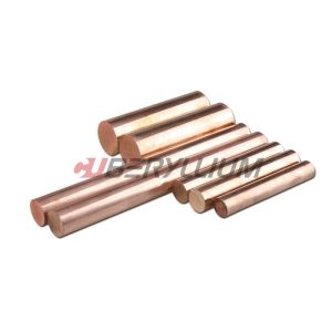China CuBe2Pb Leaded Beryllium Copper Bars 8x1000mm For Contact Bridge wholesale