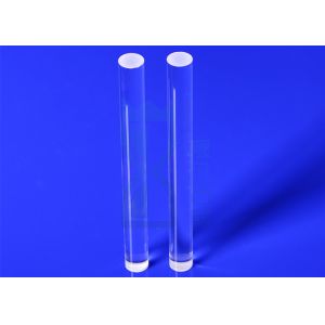 China Clear Fused Quartz Glass Rod Finish Milling For Solar Semiconductor on sale