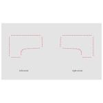 Custom L Shape Adjustable Standup Desk Contemporary Multifunctional Small Office
