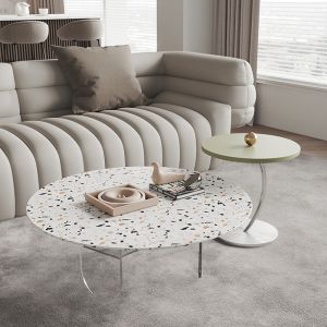 Simple Design Acrylic Coffee Bar Console Table 90cm*90cm*38cm