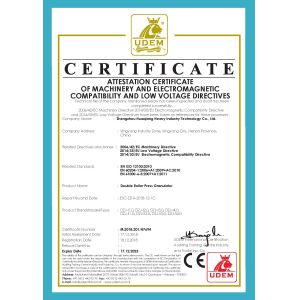zhengzhou huaqiang heavy industry technology co., ltd. Certifications