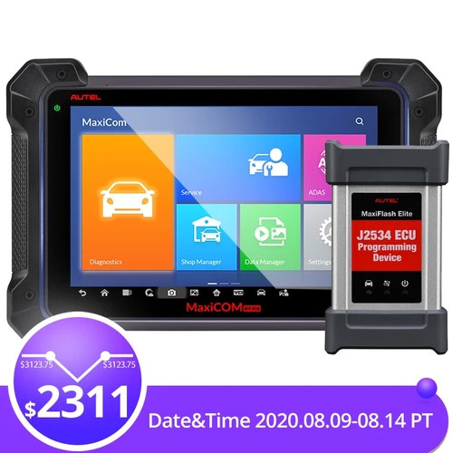 Autel MK908P Car Diagnostic Test Tool MaxiSys J2534 Programmer ECU Coding