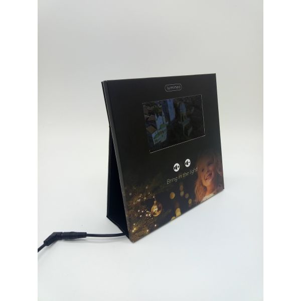 Merchandising video display with 10 inch HD screen,LCD video POS display for retail marketing