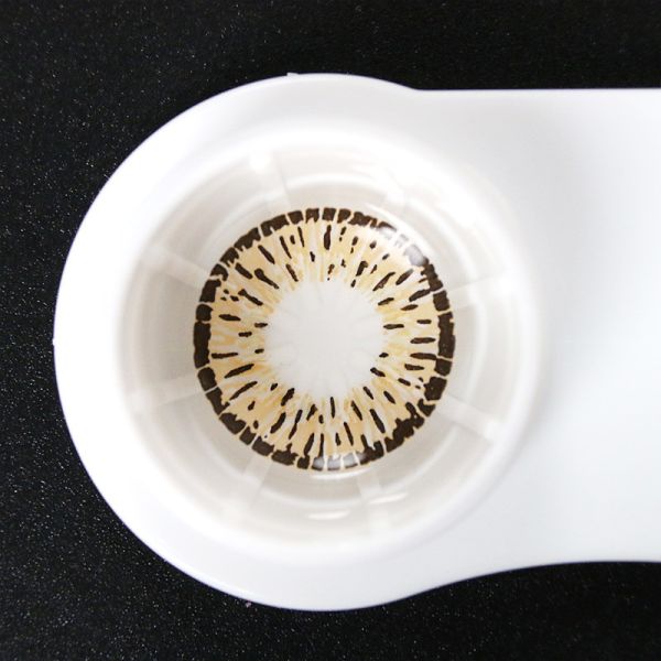 KSSEYE ODM Light Brown Eye Contacts Lens Hazel Colored Contacts BL10