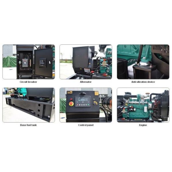 120kw 50hz cummins diesel generator set with 6CTA8.3-G2 engine china supplier best quality