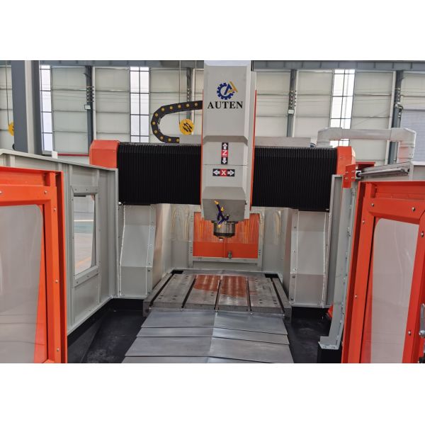 600mm Gantry Height CNC Plate And Flange Drilling And Milling Machine Max.Thickness ≤180mm