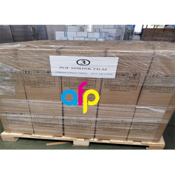 Cookie Packing Polyolefin Shrink Film High Transparency Fine Luster