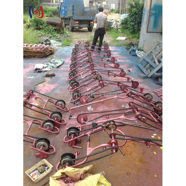 Inspection Trolleys And OVerhead Lines Bicyles For Two Bundle Conductors