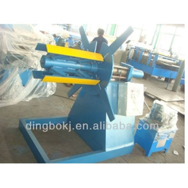 3 KW Hydraulic Uncoiler For Rool Forming Machinery With CNC Control System