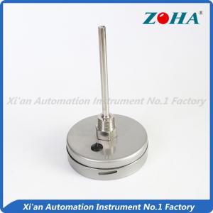 China SS Shock Resistance Bimetal Dial Thermometer For Measuring Vibrated Gas wholesale