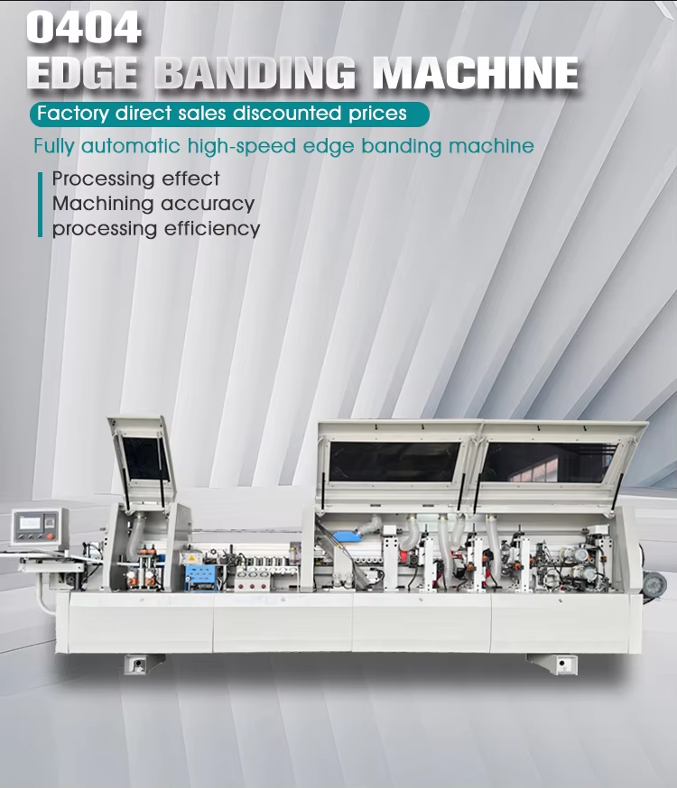 9 Functions Auto Edge Banding Machine 13.5kw Power For Wood Based Panels