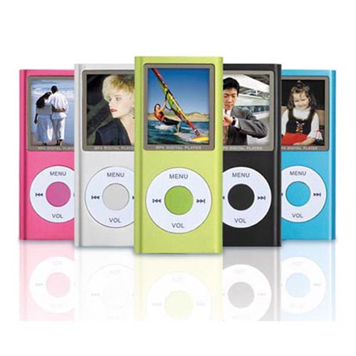 China Colorful Manual Mp4 Multimedia Player with A - B Repeat Function BT-P204 wholesale