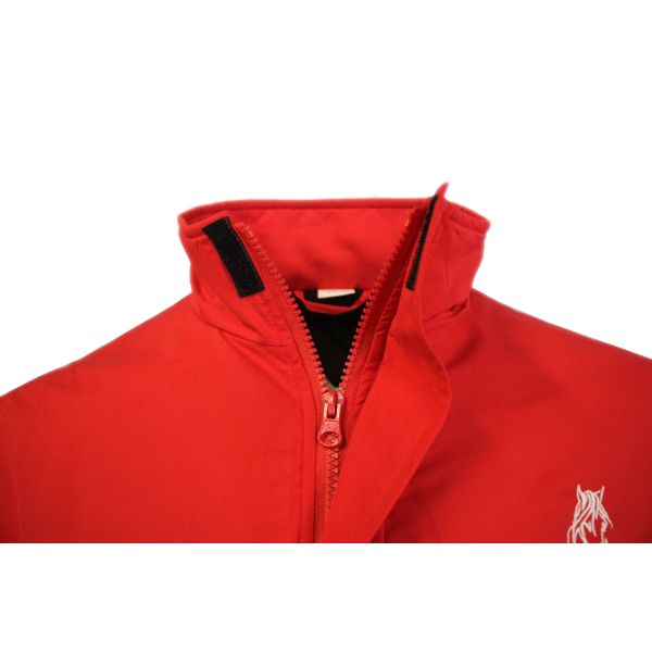 S-5XL Fleece Lined 413 GSM Black Thermal Jacket With Embroidery