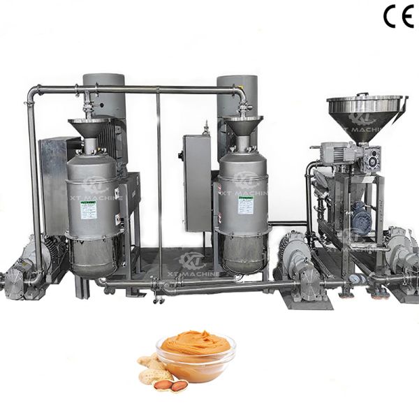 1000~1500KG/H High Speed Cutting And Milling Machine Peanut Butter Making Machine