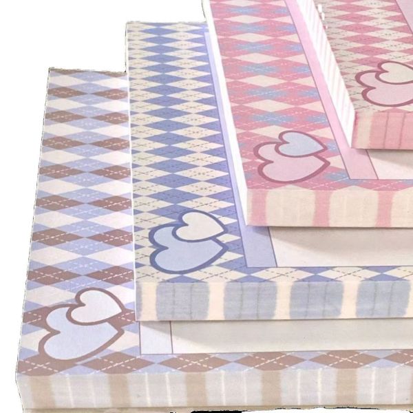 Custom Notepad Printing Cute Custom Shape Gift Sticky Notes Set with Logo Memo Pads