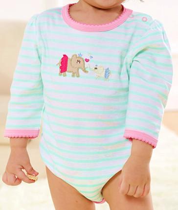 Quality The baby cotton long sleeve spring and autumn neonatal climb clothes baby romper suit for sale
