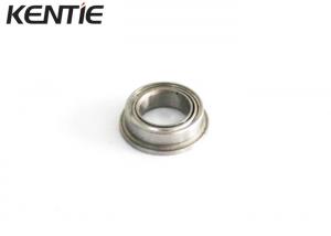 China 440 Stainless Steel Miniature Flanged Bearings , SMF63ZZ 4mm Flanged Roller Bearing on sale