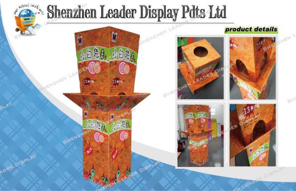Quality Half Pallet Cardboard Display Stands for Sweets and Candies Display for sale