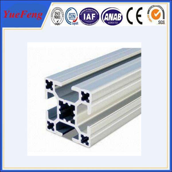 Quality Aluminium rolled products OEM t-nuts aluminum profile factory, t slot industrial aluminum for sale