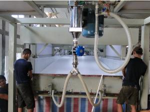 China PLC Polystyrene Foam Making Machine , Siemens Foam Plate Making Machine on sale