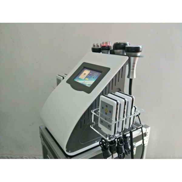 6 In 1 RF Lipolaser 80k Cavitation Weight Loss Rf 80k Cavitation Ultrasound Slimming Machine